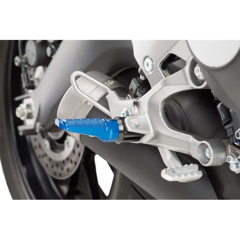 APRILIA SHIVER 900 17' - 19' ESTRIBERAS PILOTO RACING APRILIA SHIVER 900 17' - 19' ESTRIBERAS PILOTO RACING